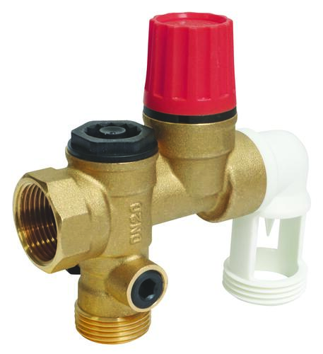 Groupe de sécurité coude siège inox NF - SOMATHERM